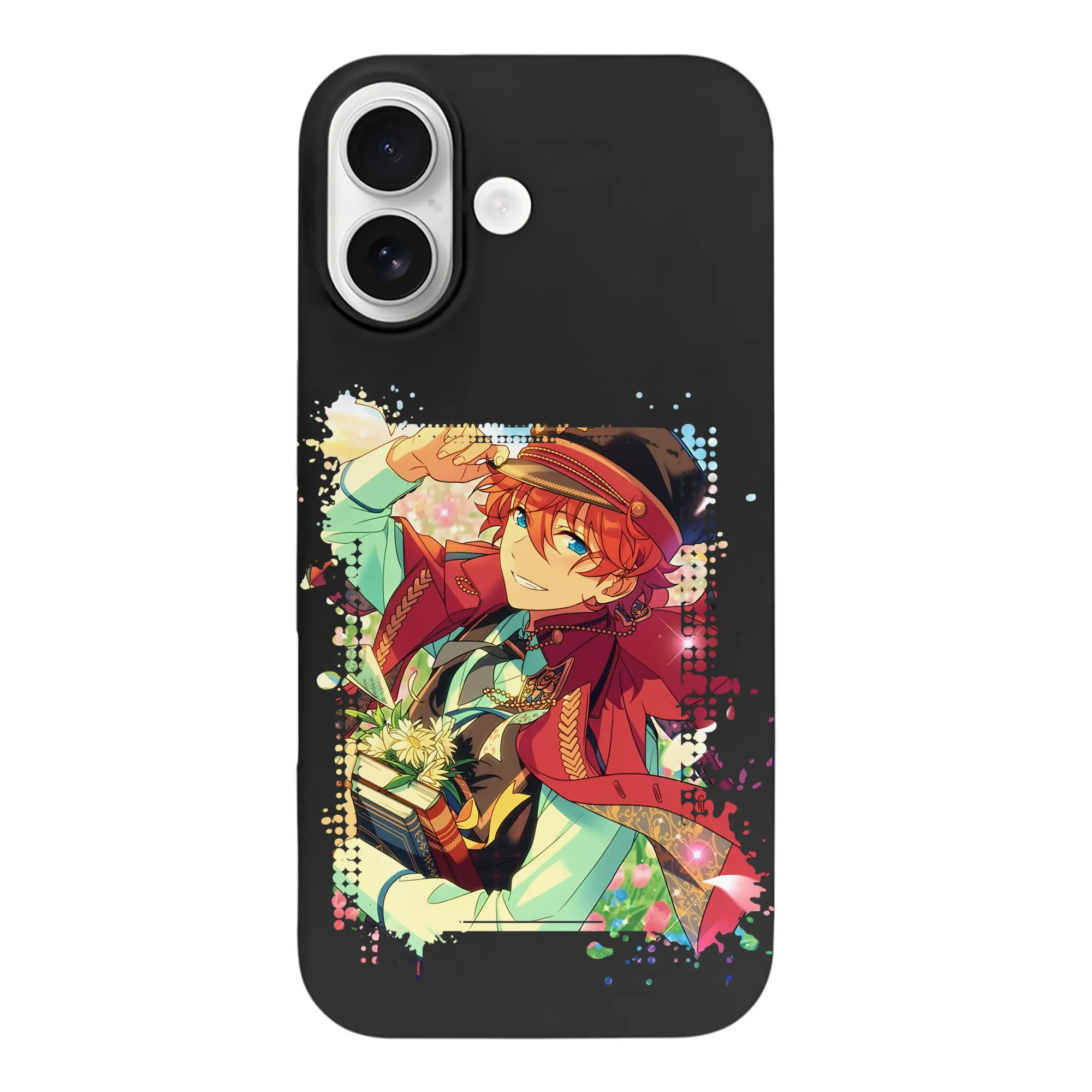 あんさん ぶる グッズ Trickstar 明星スバル - iPhone 17 シリーズ シリコンケース 薄型 耐衝撃 指紋防止 ソフトタッチカバー 精密フィット 傷防止 保護ケース iPhone 17/17 Air/17 Pro/17 Pro Max 対応